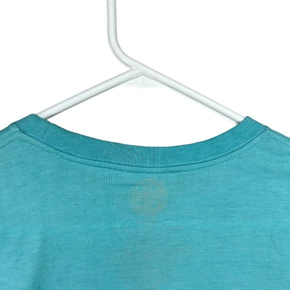 NWT Maui and Sons Logo Heather Pool Blue Tee Shirt Men's M - Picture 5 of 9